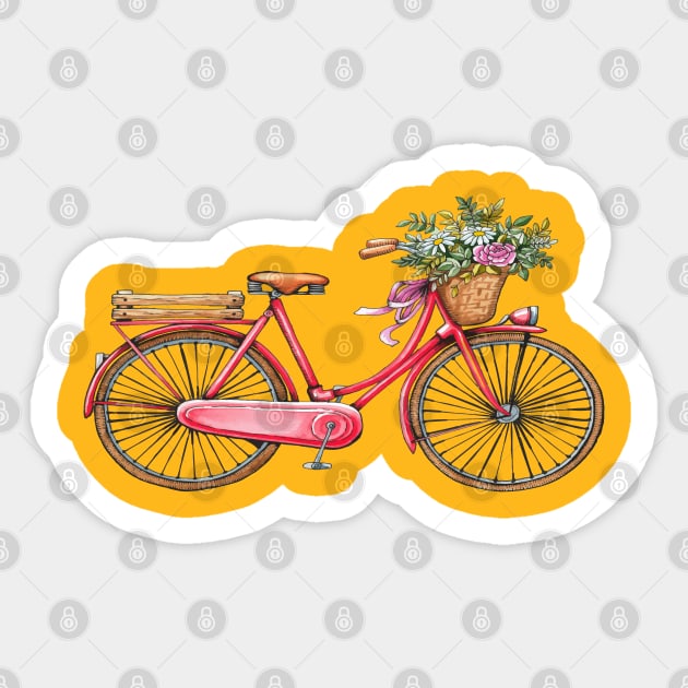 Bicycle Sticker by Mako Design 